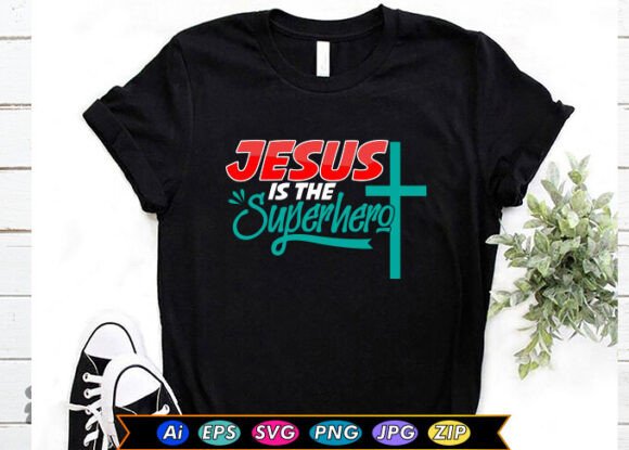 Jesus is the Superhero Graphics Freebies Review