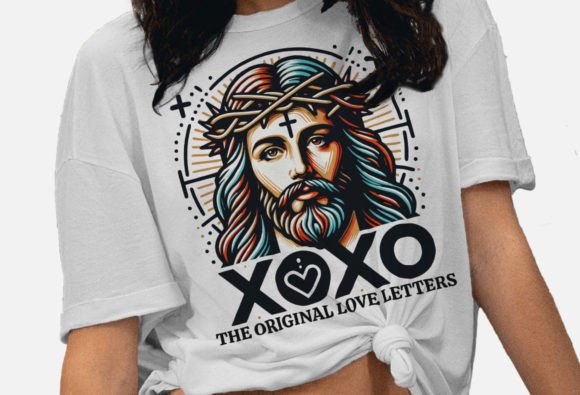 Jesus Svg: XOXO the Original Love Letter Graphics