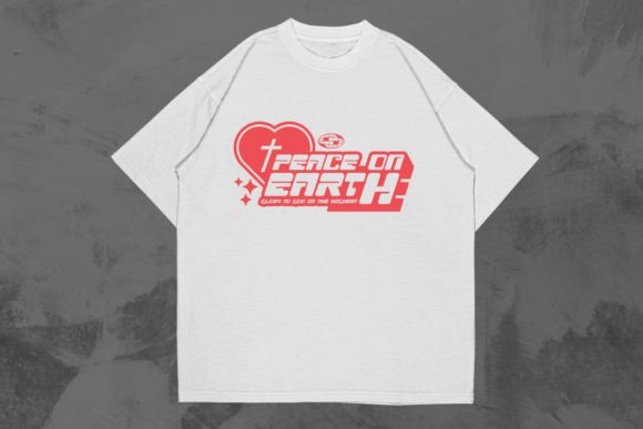 Peace on Earth Y2k Tee Graphics