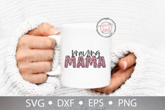 Praying Mama SVG: Elevating Christian T-Shirt Designs & Graphics