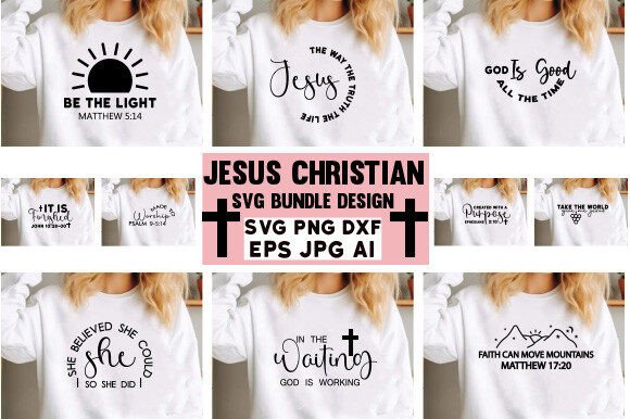 Review: Jesus Christian SVG Bundle for Embroidery
