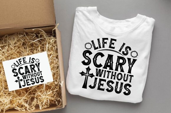 Review: LIFE is SCARY WITHOUT JESUS Christian Graphics Freebies