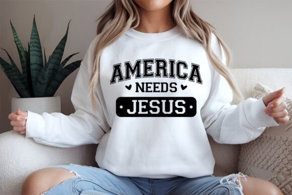 Reviewing America Needs Jesus SVG Graphics for Freebies