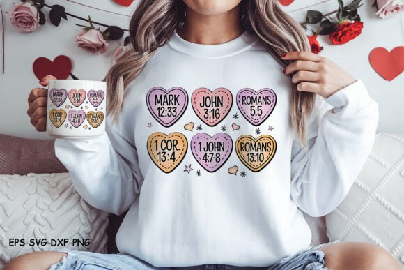 Reviewing the Christian Valentine Bible Verse SVG for Stitching